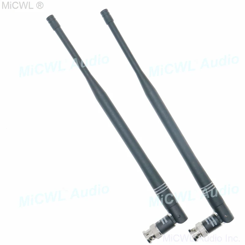 2pcs 10.1" Aerial Antenna For Shure UHF ULX SLX UR PGX UA820 Wireless Receiver 472-542MHz 542-635Mhz 638-698MHz 774-865MHz