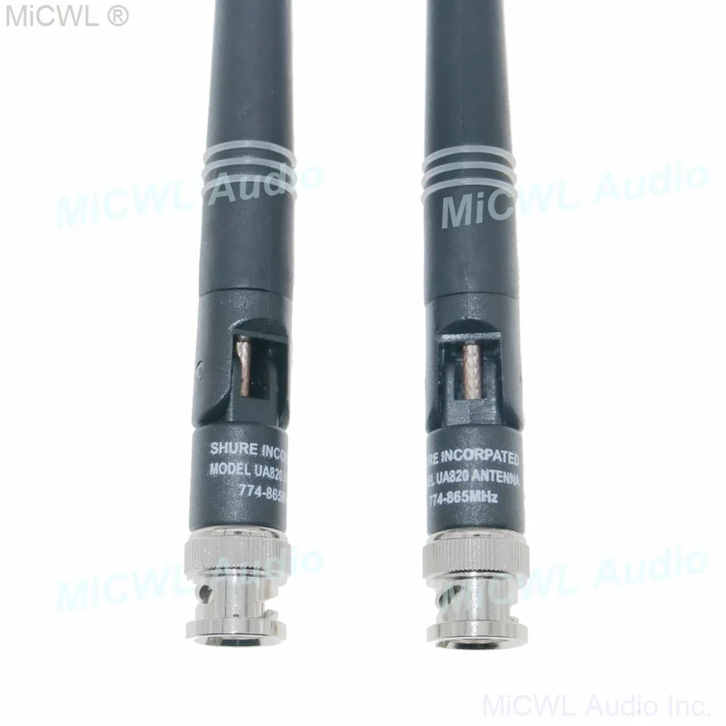 2pcs 10.1" Aerial Antenna For Shure UHF ULX SLX UR PGX UA820 Wireless Receiver 472-542MHz 542-635Mhz 638-698MHz 774-865MHz