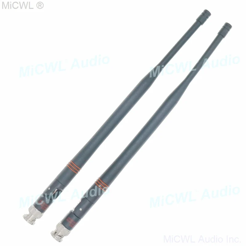 2pcs 10.1" Aerial Antenna For Shure UHF ULX SLX UR PGX UA820 Wireless Receiver 472-542MHz 542-635Mhz 638-698MHz 774-865MHz