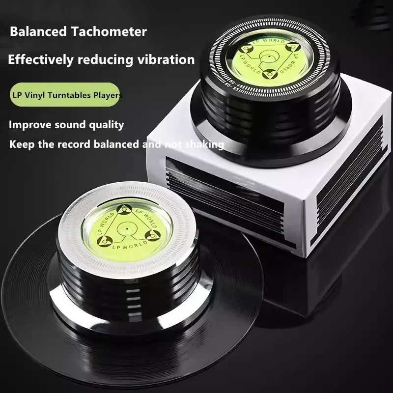 50Hz Alloy LP Vinyl Record Player Disc Turntable Stabilizer Level Aluminum Weight Clamp Music Player Consumer Electronics