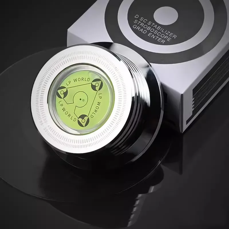 50Hz Alloy LP Vinyl Record Player Disc Turntable Stabilizer Level Aluminum Weight Clamp Music Player Consumer Electronics