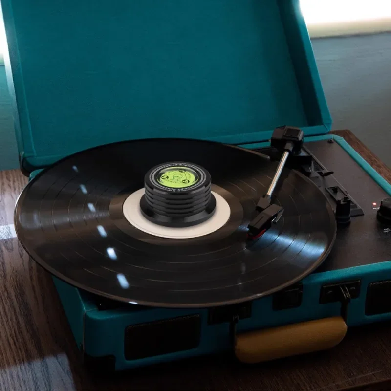 50Hz Alloy LP Vinyl Record Player Disc Turntable Stabilizer Level Aluminum Weight Clamp Music Player Consumer Electronics