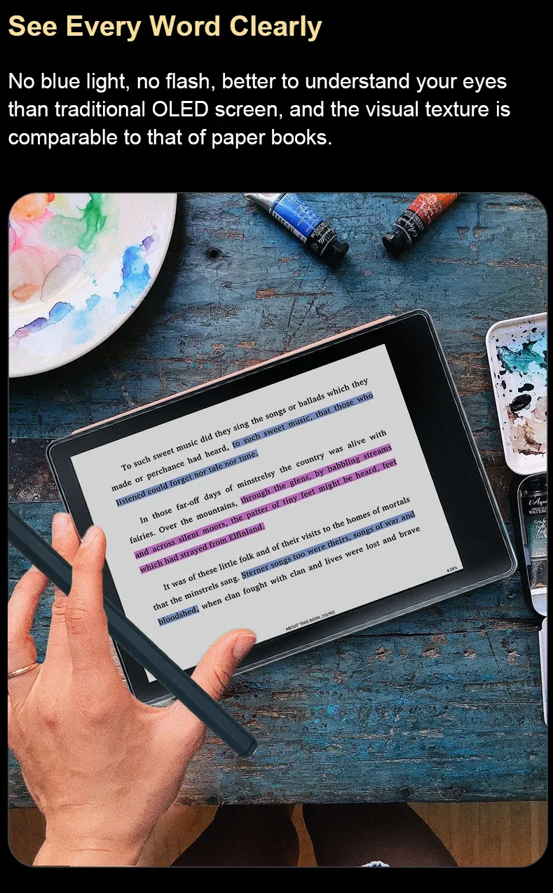 Meebook M8C 7.8" color ink Android 14 Ebook reader электронная книга with google play store and fast refresh 4G RAM 64GB ROM