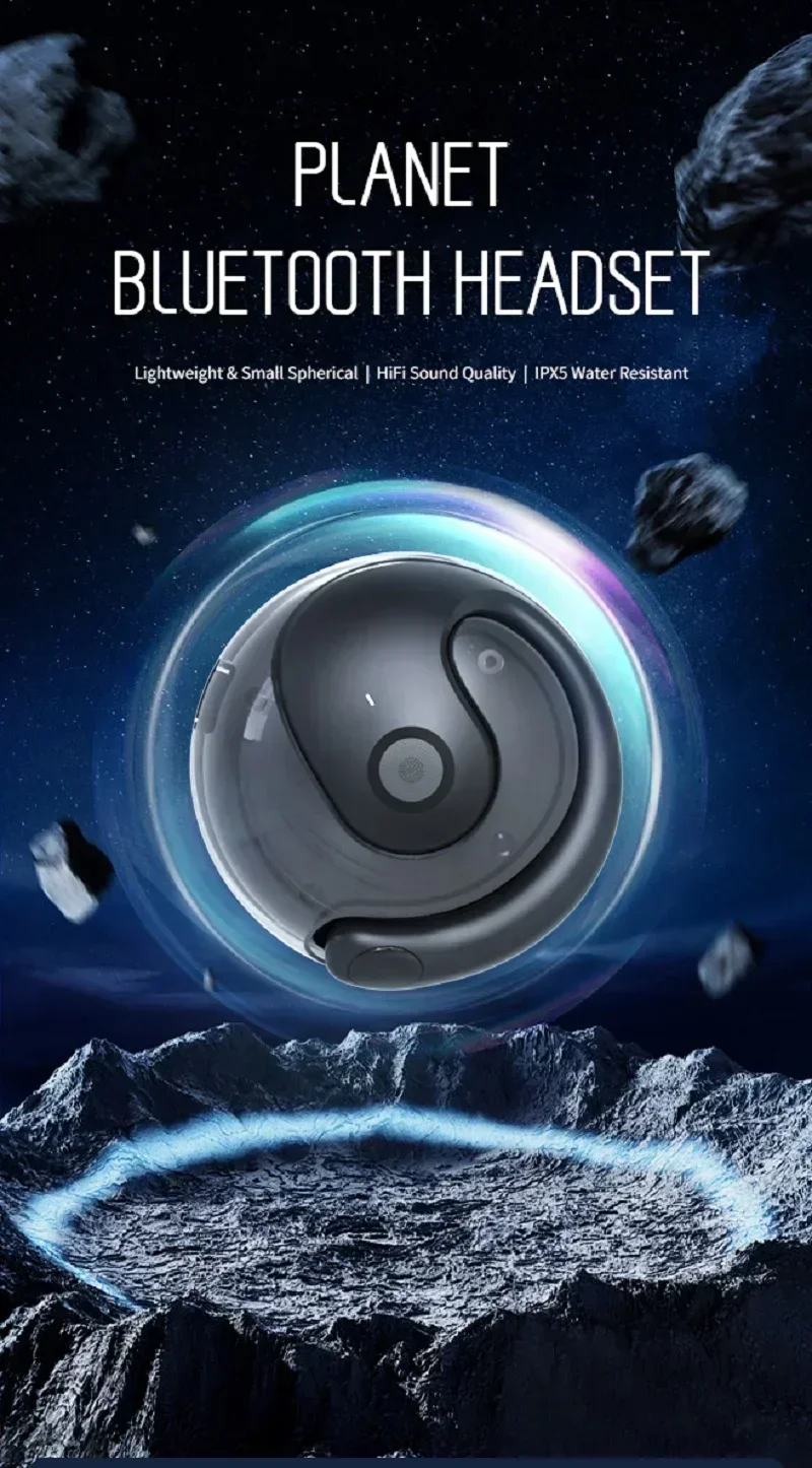 BY01 wireless headset Bluetooth headset with microphone stereo headset smart touch