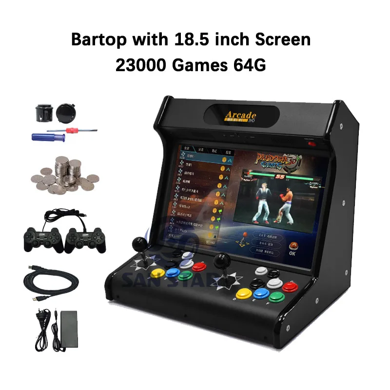 2.4G Wireless Arcade Controller for Video Game Console Wired Game Controller 2.4g Wireless Controller Gamepad