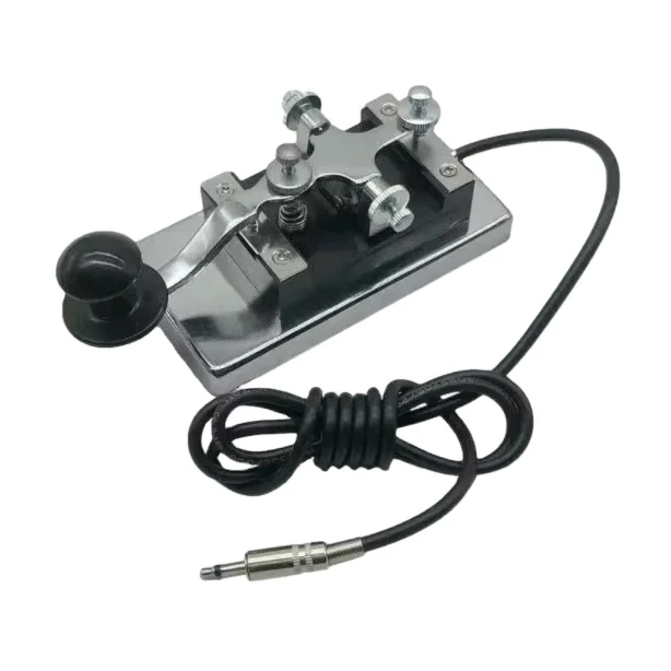 K4 Manual Telegraph Key Morse Key CW Key for Shortwave Radio Morse Code Practices CW Communications