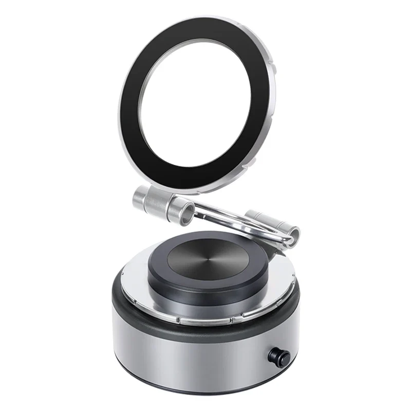 2026 New Powerful Suction Magnetic Car Phone Mount Foldable Travel Bracket for iPhone 16 More Versatile 360 Rotation Custom Logo