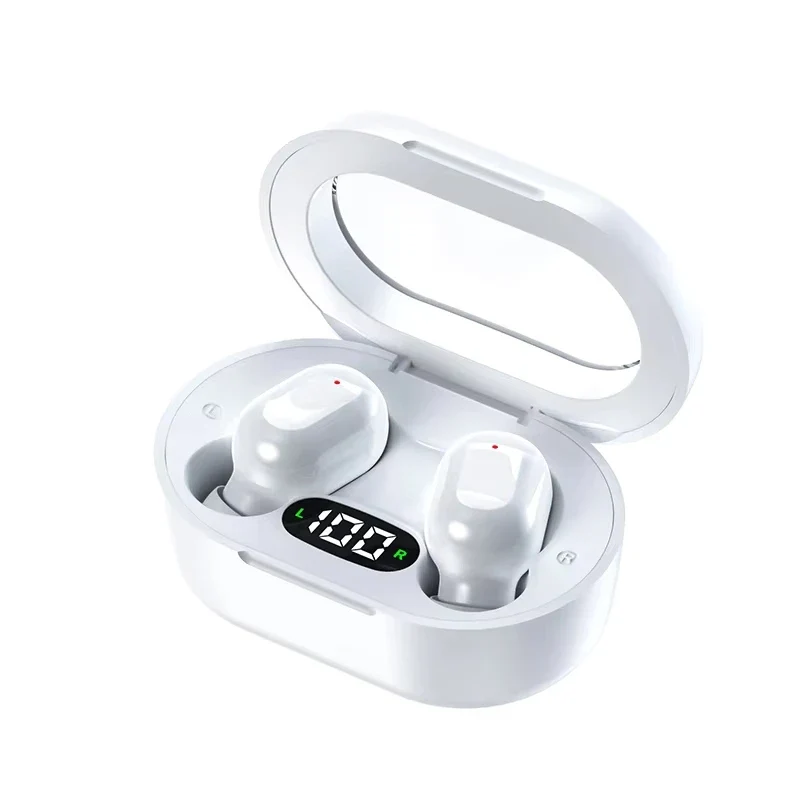 Earplugs Headphones Digital Display Ear Clip Type Headphones Gaming Headphones