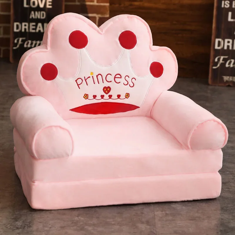 Home Cute Princess Style Folding Sofa Bed Multifunctional Lazy Leisure Single Seat Sofa For Home Decor Living Room Furniture