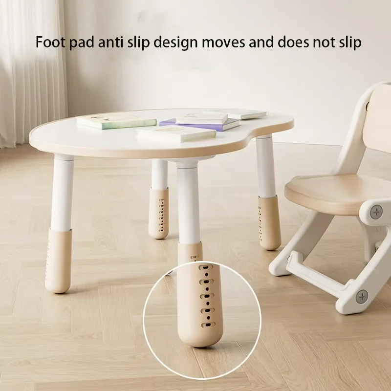 Pea Table Children'sPeanutTableBabyEarly Education Learning Table Kindergarten Kids Reading Desk Baby Cute HousewearFurnishings
