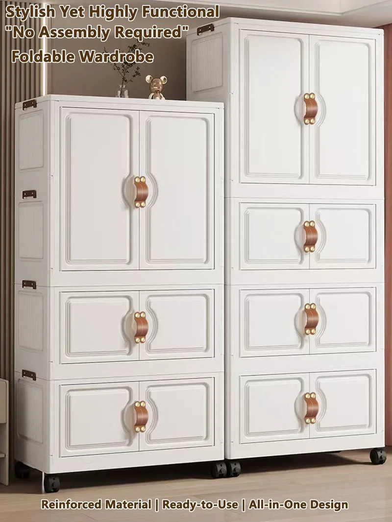 Locker Locker Locker Household Locker Clothes Installation Free Plastic Multi Layer Foldable Large Capacity Practical Cabinet