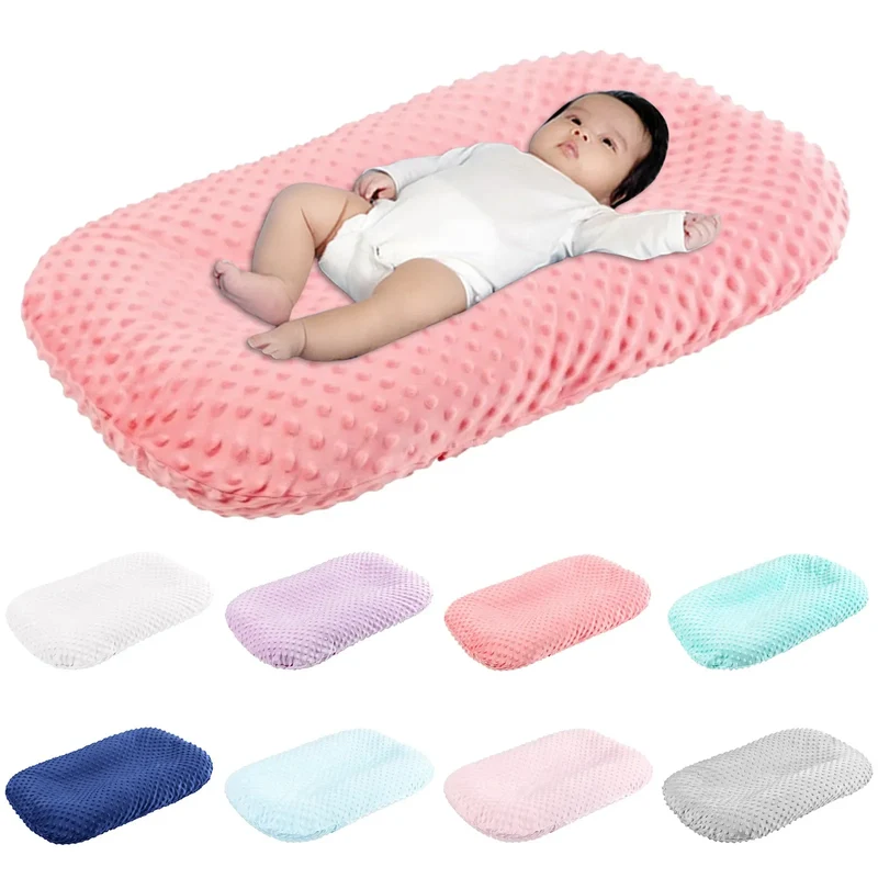 Portable Ultra Soft Baby Nest Cover Newborn Sleeping Bed Protector Slipcover Infant Cradle Bassinet Sheet for Lounger