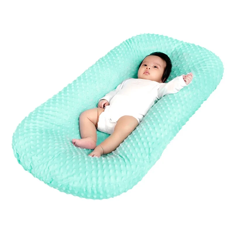 Portable Ultra Soft Baby Nest Cover Newborn Sleeping Bed Protector Slipcover Infant Cradle Bassinet Sheet for Lounger