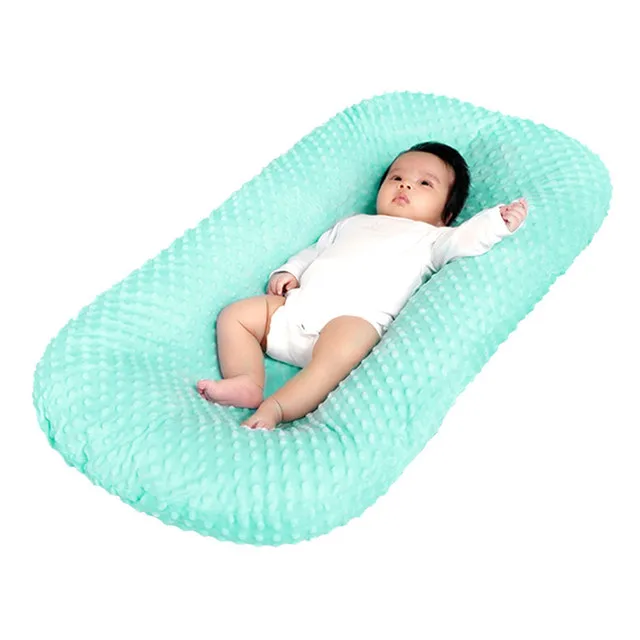 Portable Ultra Soft Baby Nest Cover Newborn Sleeping Bed Protector Slipcover Infant Cradle Bassinet Sheet for Lounger