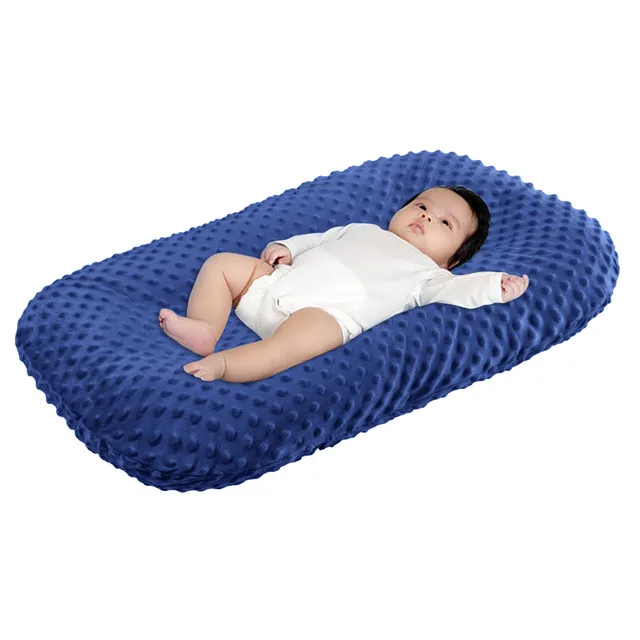 Portable Ultra Soft Baby Nest Cover Newborn Sleeping Bed Protector Slipcover Infant Cradle Bassinet Sheet for Lounger