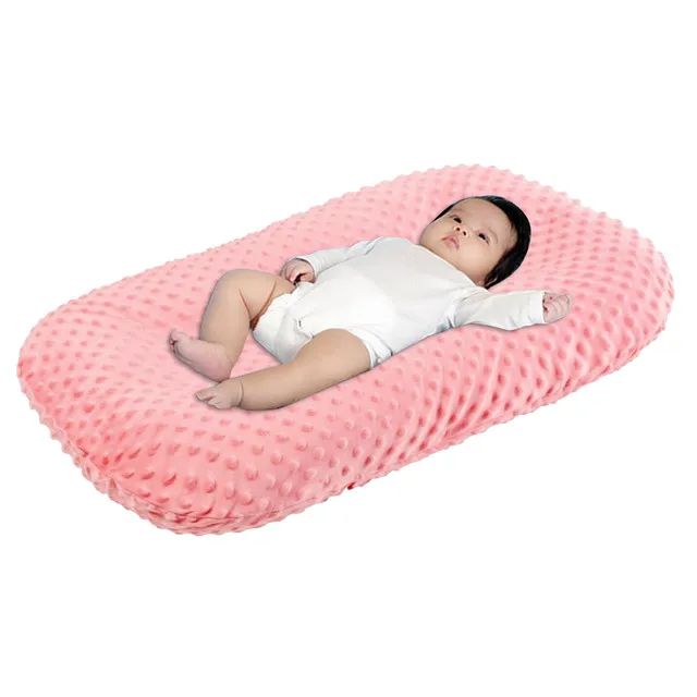 Portable Ultra Soft Baby Nest Cover Newborn Sleeping Bed Protector Slipcover Infant Cradle Bassinet Sheet for Lounger