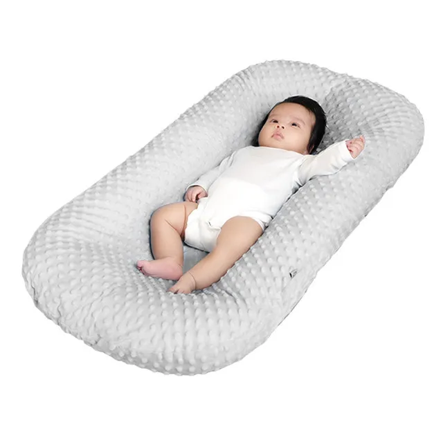 Portable Ultra Soft Baby Nest Cover Newborn Sleeping Bed Protector Slipcover Infant Cradle Bassinet Sheet for Lounger