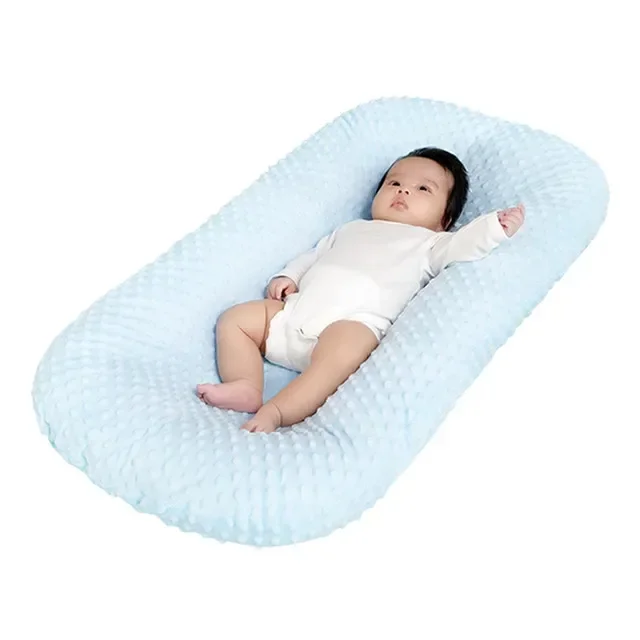 Portable Ultra Soft Baby Nest Cover Newborn Sleeping Bed Protector Slipcover Infant Cradle Bassinet Sheet for Lounger