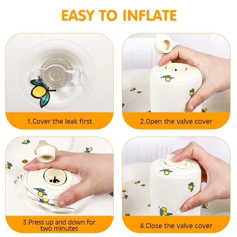 Children Inflatable Sofa,Blow Up with Built in Air Pump,Inflatable Baby Sofa for Babies 3 Months & Up,Baby Seats for Infants
