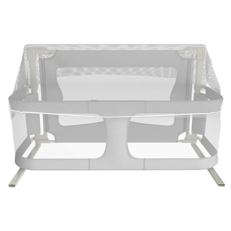 Baby Bedside Crib 120x50cm, Parent Bed Crib, Bed Rail/Fall Protection Alternative for Children's Bed, Baby Box Spring Bed