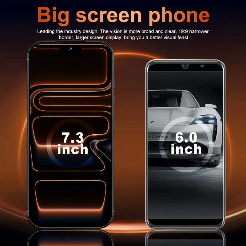 2026 Hot High Quality i17 Pro Max Original Intelligent 4G 5G Dual Card Dual Standby System Global Version 8000mAh Battery