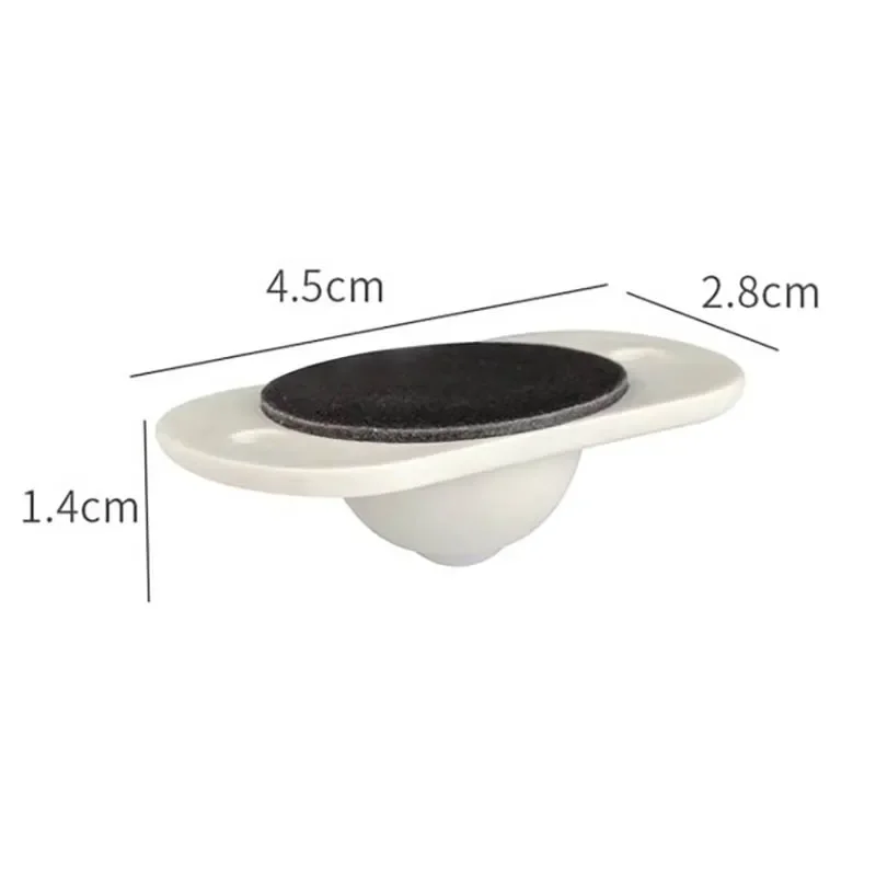 Self Adhesive Caster Mini Swivel Wheels Stainless Steel Universal 360 Degree Rotation Pulley for Furniture Storage Box