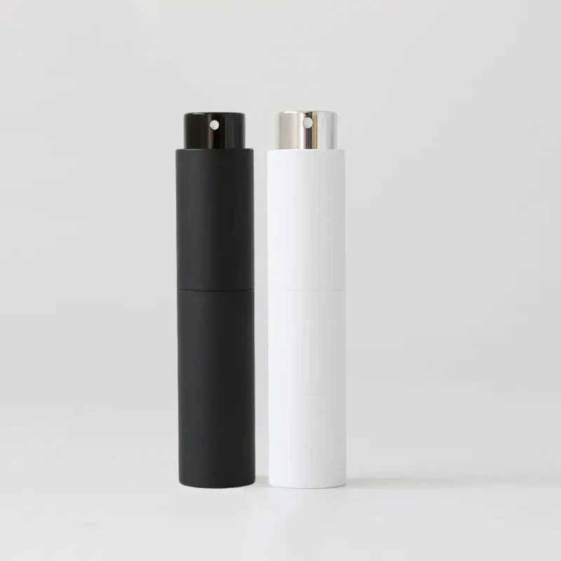 2Pcs 10ML Mini Cologne Spray Perfume Bottle Plastic Atomizer Pocket Size Refill Sample Empty Portable Fragrance Dispenser