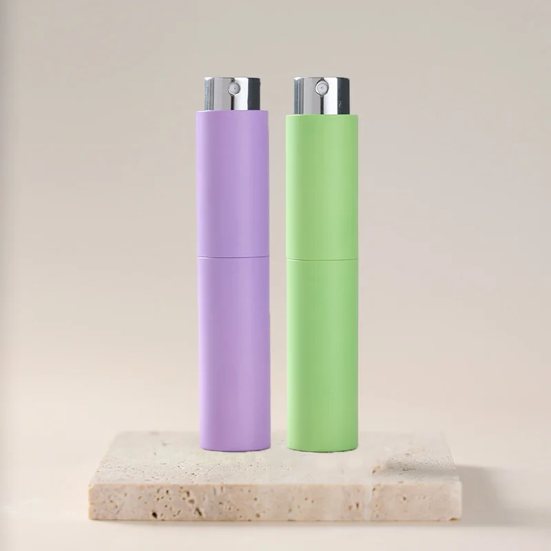 2Pcs 10ML Mini Cologne Spray Perfume Bottle Plastic Atomizer Pocket Size Refill Sample Empty Portable Fragrance Dispenser
