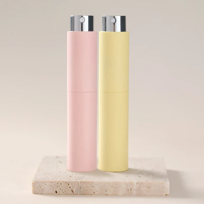 2Pcs 10ML Mini Cologne Spray Perfume Bottle Plastic Atomizer Pocket Size Refill Sample Empty Portable Fragrance Dispenser