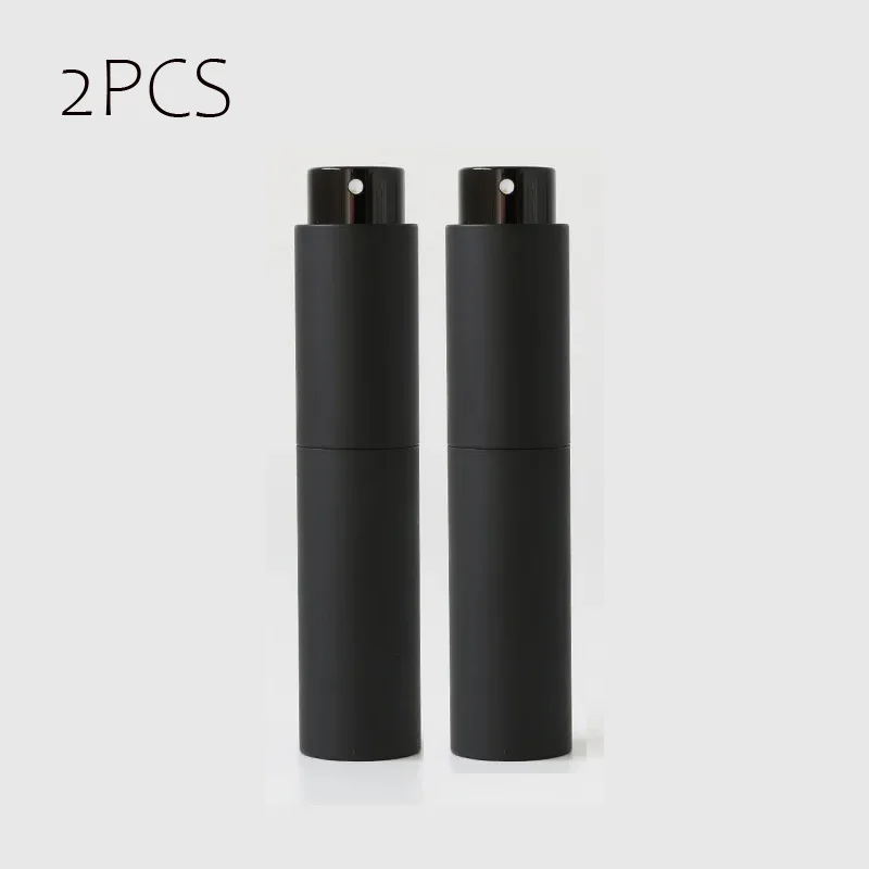 2Pcs 10ML Mini Cologne Spray Perfume Bottle Plastic Atomizer Pocket Size Refill Sample Empty Portable Fragrance Dispenser