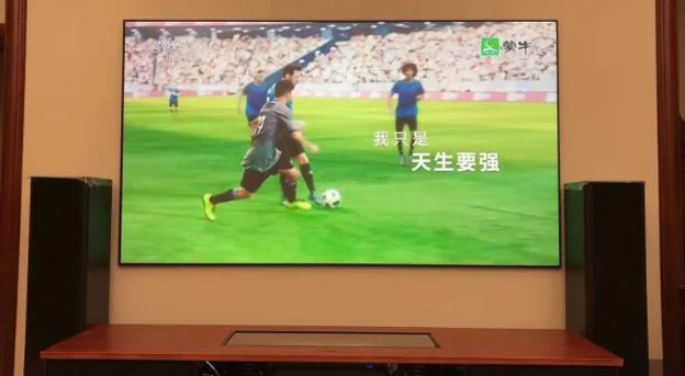 Best 80 100 120 150 Inch Ultra Short Throw Fixed Frame Projector Screen Ambient Light Rejecting PET Diamond Grating Home Cinema