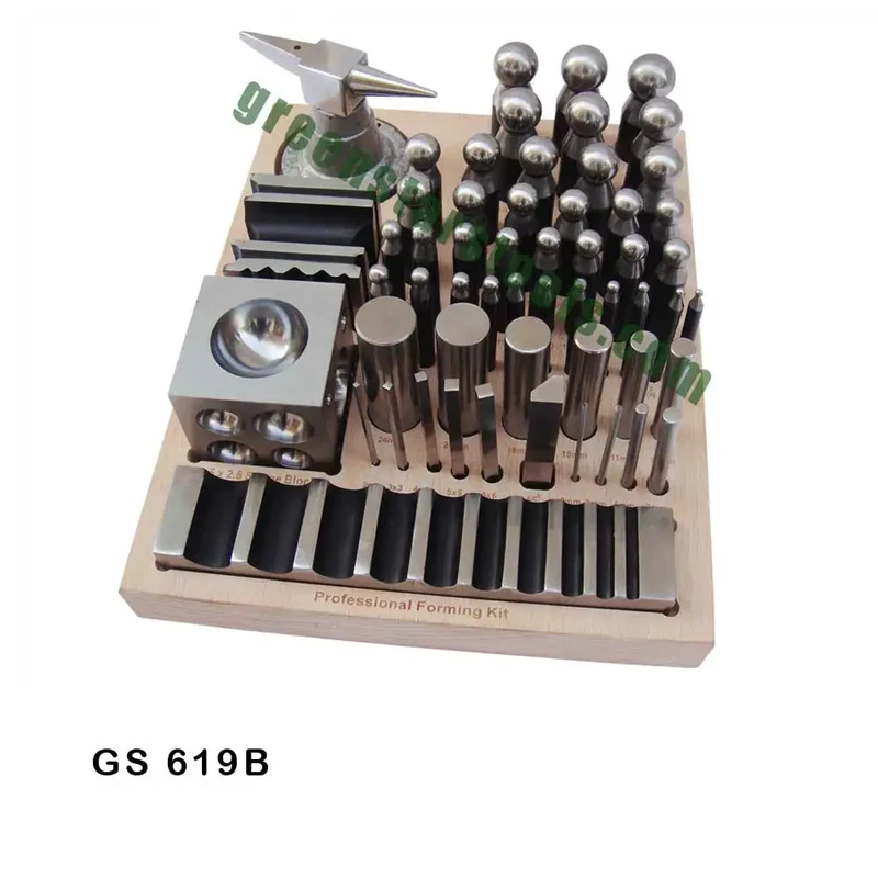 Professional Forming Kit Set of 56 on Wooden Stand JEWELRY MAKING TOOLS INDIA
