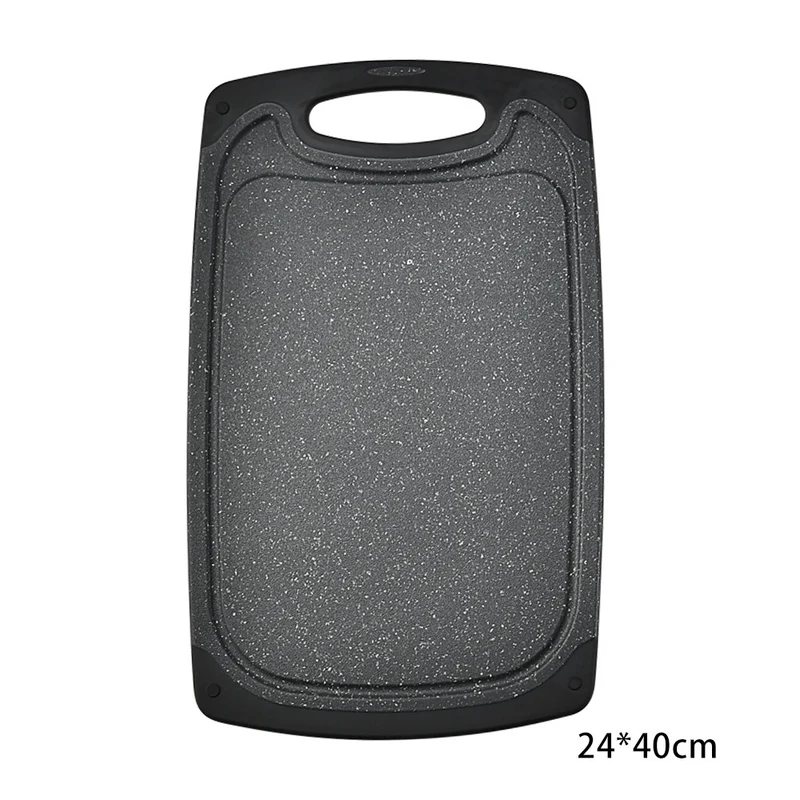 Cross-border wheat straw cutting board kitchen multifunctional double-sided cutting board cutting board chopping board 3 suit food supplement board