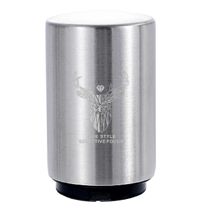 Stainless Steel Automatic Beer Bottle Opener Metal High-End Traceless Press Wine Opener Creative Automatic Bottle Opener Manufacturer