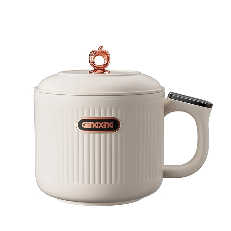 Light Sugar Rice Cooker Ceramic Glaze Non-stick Mini Electric Cooking Pot for Cooking Rice Dormitory Household Cooking Noodles Rice Soup Separating Rice Cooker