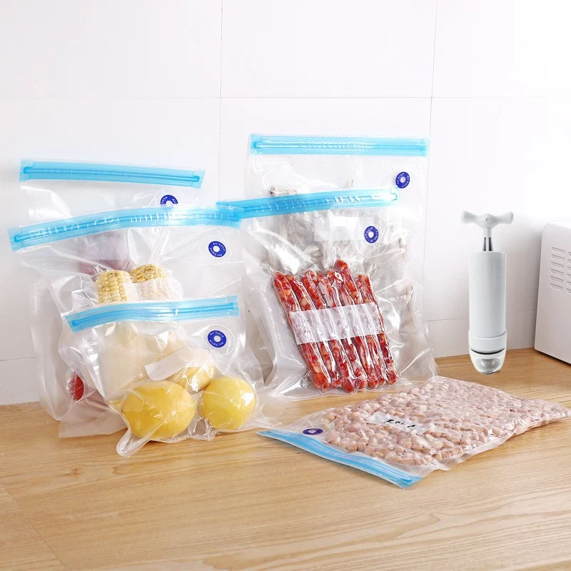 Wo Vacuum Food Bag Preservation Household Food Sealing Bag Food Vacuum Preservation Bag Sealing Machine Preservation Texture Bag