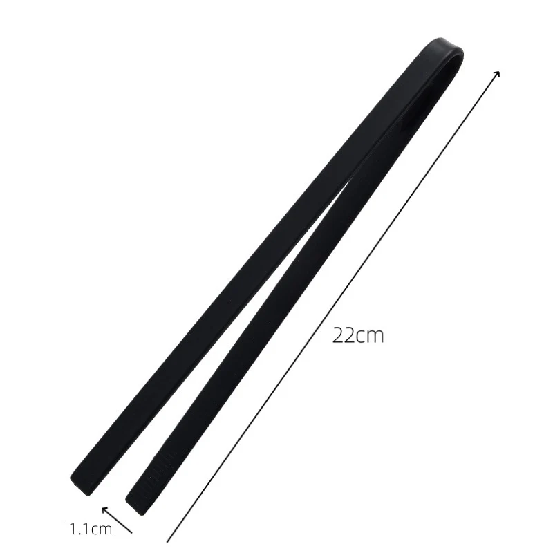 Silicone food clip steak V clip salad clip kitchen high temperature food barbecue bread food fish shovel clip