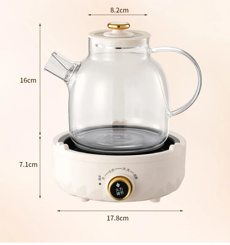 Multifunctional Health Pot Household Boiling Teapot Office Flower Teapot Glass Kettle Reservable Health Cup Gift