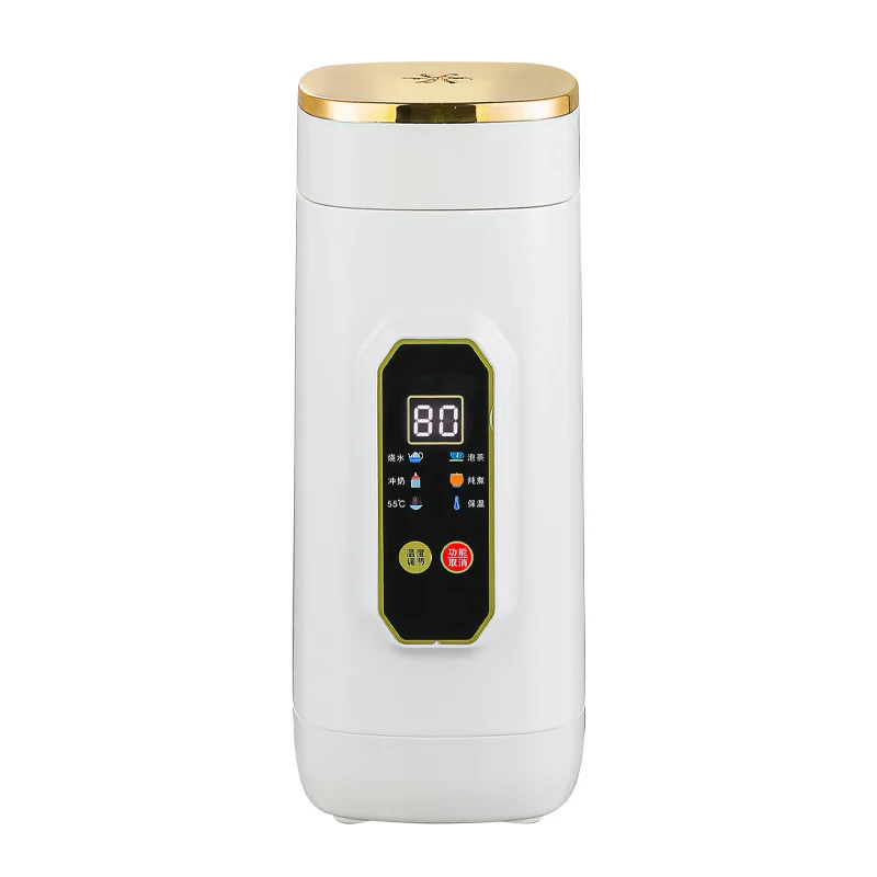Insulated Cup That Can Boil Water, Portable Electric Water Cup for Travel and Hotels, 304 Stainless Steel Electric Hot Water Cup