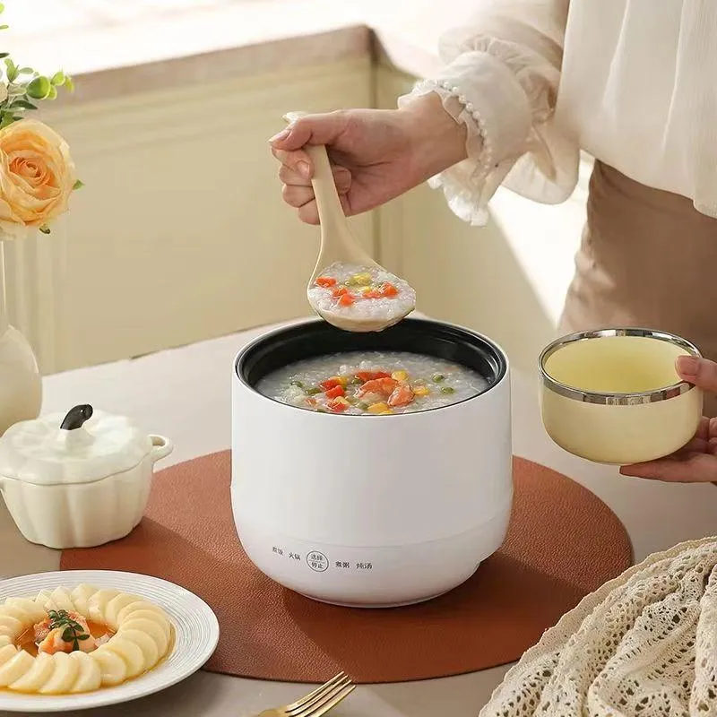 Mini Electric Rice Cooker Small Intelligent Multi-functional Household Dormitory Electric Non-stick Cooker Electric Rice Cooker Small Electric Cooker