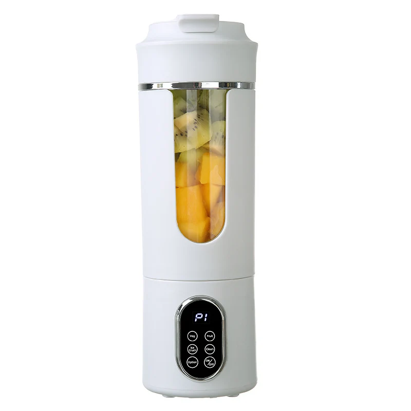 New high-end cross-border juicer household crushed ice juice cup portable rechargeable juicer outdoor 12 knife wireless