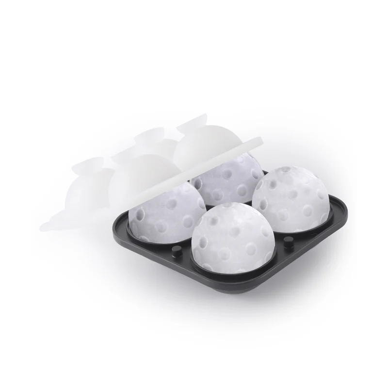 Food Grade Large Ice Hockey Mold Ice Artifact Whiskey Household Frozen Ice Block Spherical Large Silicone Round Ice Pot