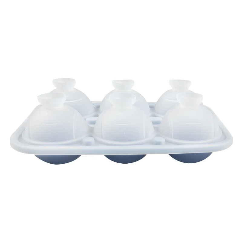 Food Grade Large Ice Hockey Mold Ice Artifact Whiskey Household Frozen Ice Block Spherical Large Silicone Round Ice Pot