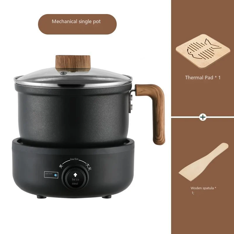 Cross-border 110V/220V English packaging household full-automatic multifunctional split 1.8-liter electric cooking pot European, British and American regulations