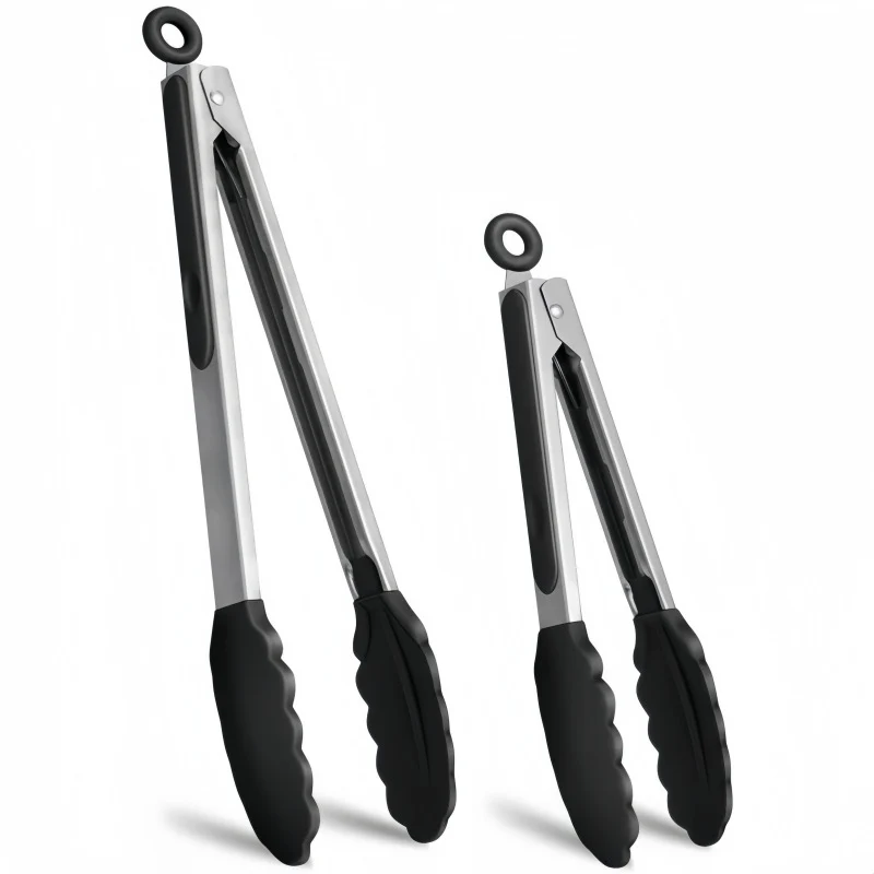 Cross-border Clip Kitchen Barbecue Clip Food Clip Silicone Clip Anti-scalding Clip Bread Fried Steak Clip Barbecue Clip