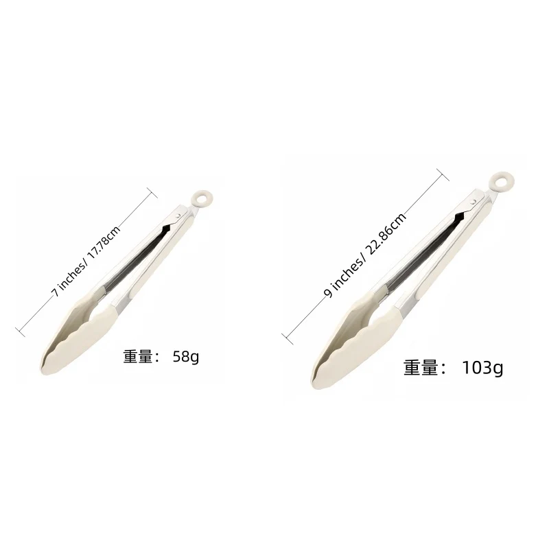 Cross-border Clip Kitchen Barbecue Clip Food Clip Silicone Clip Anti-scalding Clip Bread Fried Steak Clip Barbecue Clip
