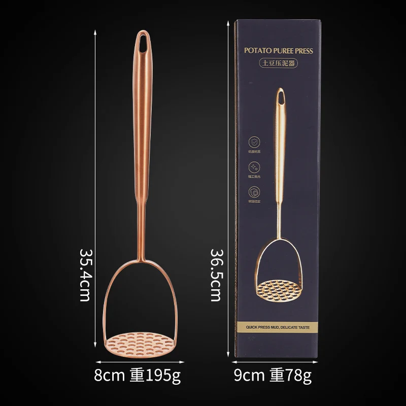 Stainless steel sweet potato masher household potato press kitchen tool manual multi-function masher potato press
