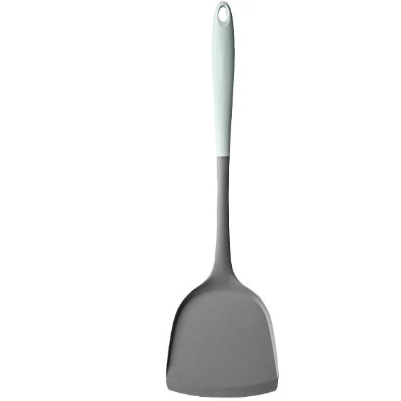 Household Silicone Spatula, Two-Tone Silicone Cooking Spatula, Kitchen Cooking Spoon, High-Temperature Resistant Spatula Set Wholesale