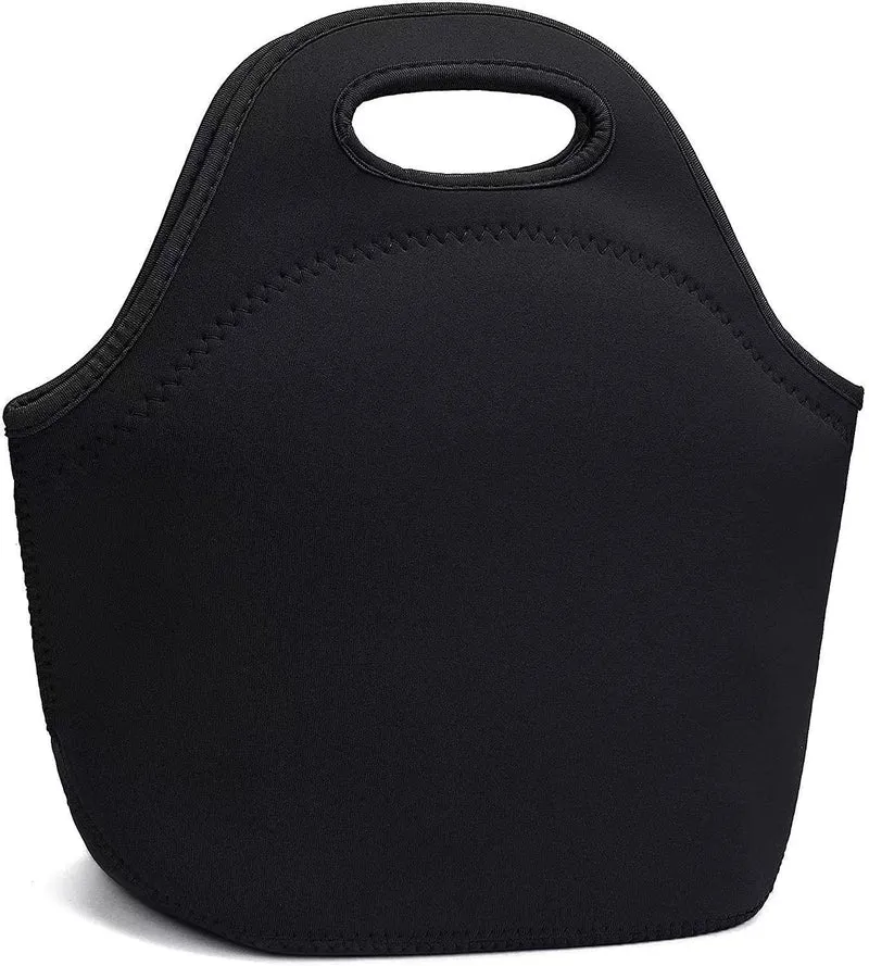 Cross-Border Printed Neopren Lunch Bag, Satchel Picnic Bag, Diving Material Satchel Lunch Box, Insulated Meal Bag