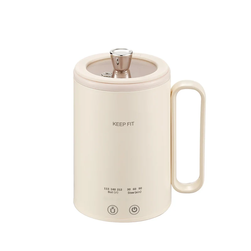 Portable Boiling Cup for Tea Mini Timing Electric Stew Kettle Electric Stew Health Cup Stew and Boiling Integrated Automatic Electric Boiling Cup